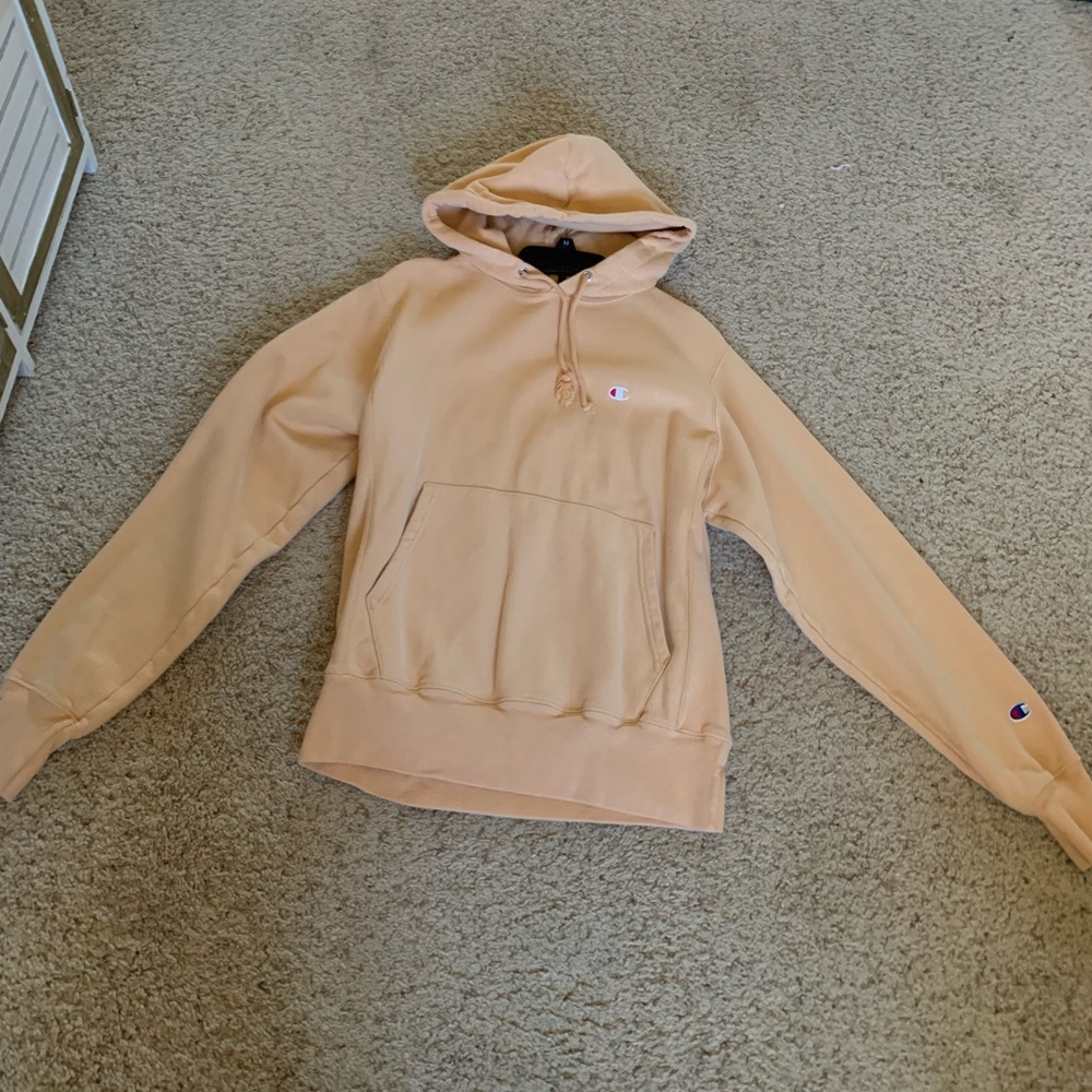 Champion Reverse Weave Women’s Peach Hoodie